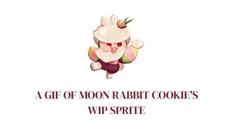 a gif of moon rabbit cookie's wip sprite